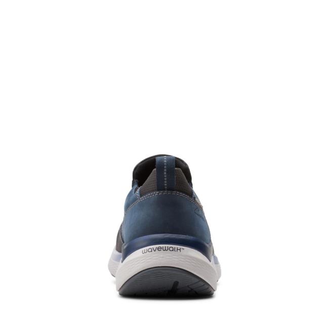 Tenis Clarks Wave 2.0 Edge Masculino Azul Marinho | CLK980SZD