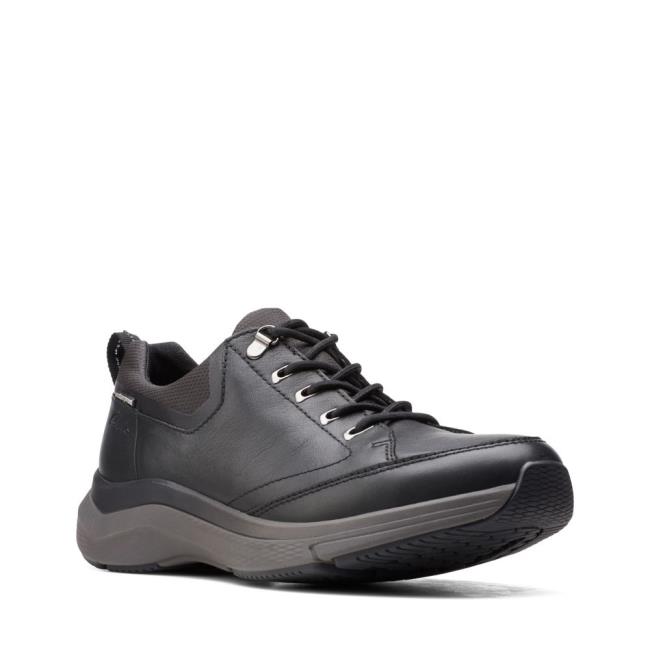 Tenis Clarks Wave 2.0 Vibe Masculino Pretas | CLK782VWE