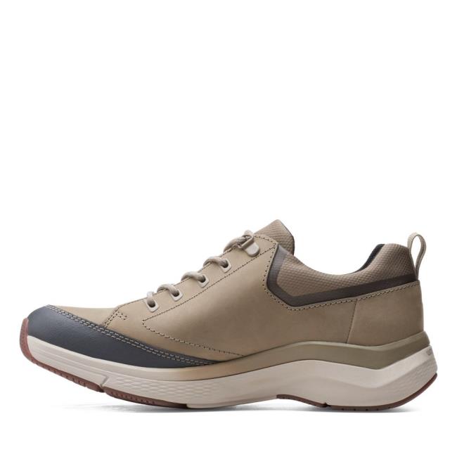 Tenis Clarks Wave 2.0 Vibe Masculino Verde Oliva | CLK906YKA