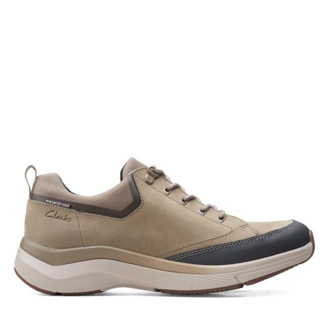 Tenis Clarks Wave 2.0 Vibe Masculino Verde Oliva | CLK906YKA